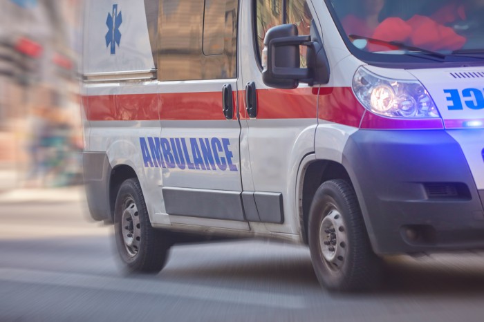 Ambulance à Paris